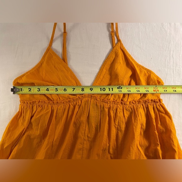 Wild Fable Spaghetti Strap Mini Dress  Orange Size L - Picture 11 of 16